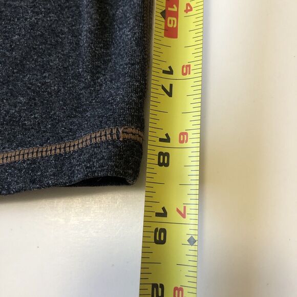 Gap Fit Women’s Capri Leggings Charcoal Gray Stretch Pull On Pocket Size Large - Picture 8 of 13